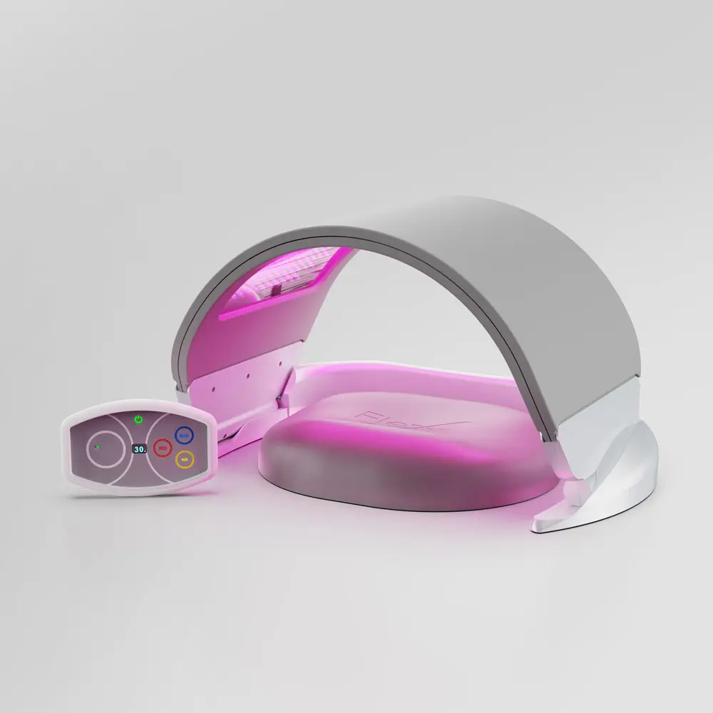 Flex MD: arco de LED flexível com luz rosa e controle remoto