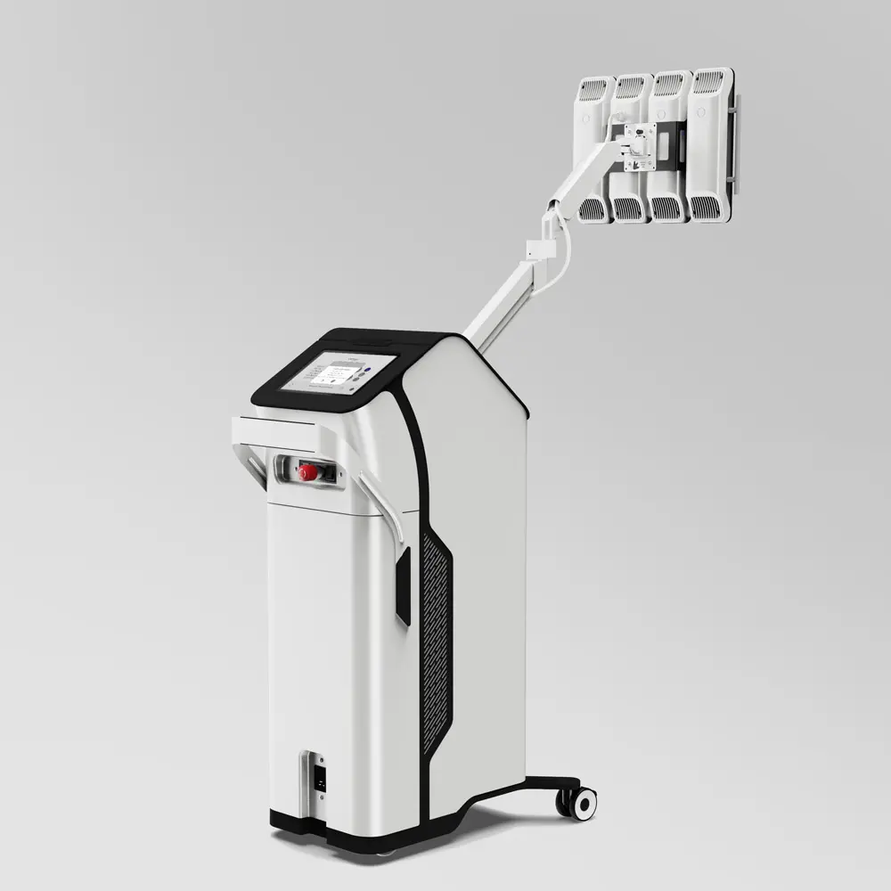 Dispositivo Tri-Wave MD com braço articulado e quatro módulos de LED